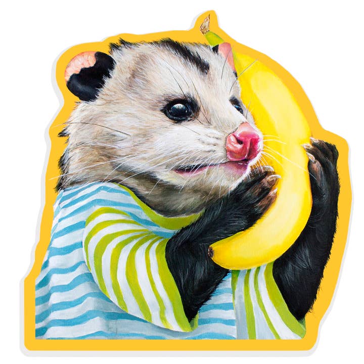 B'Nan (Possum) Vinyl klistermärke för wholesale av One Lane Studios