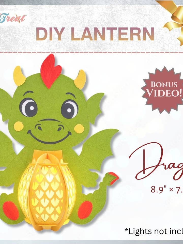 FÖRBESTÄLL CrafTreat DIY Papperslyktor - Drake för wholesale av CrafTreat