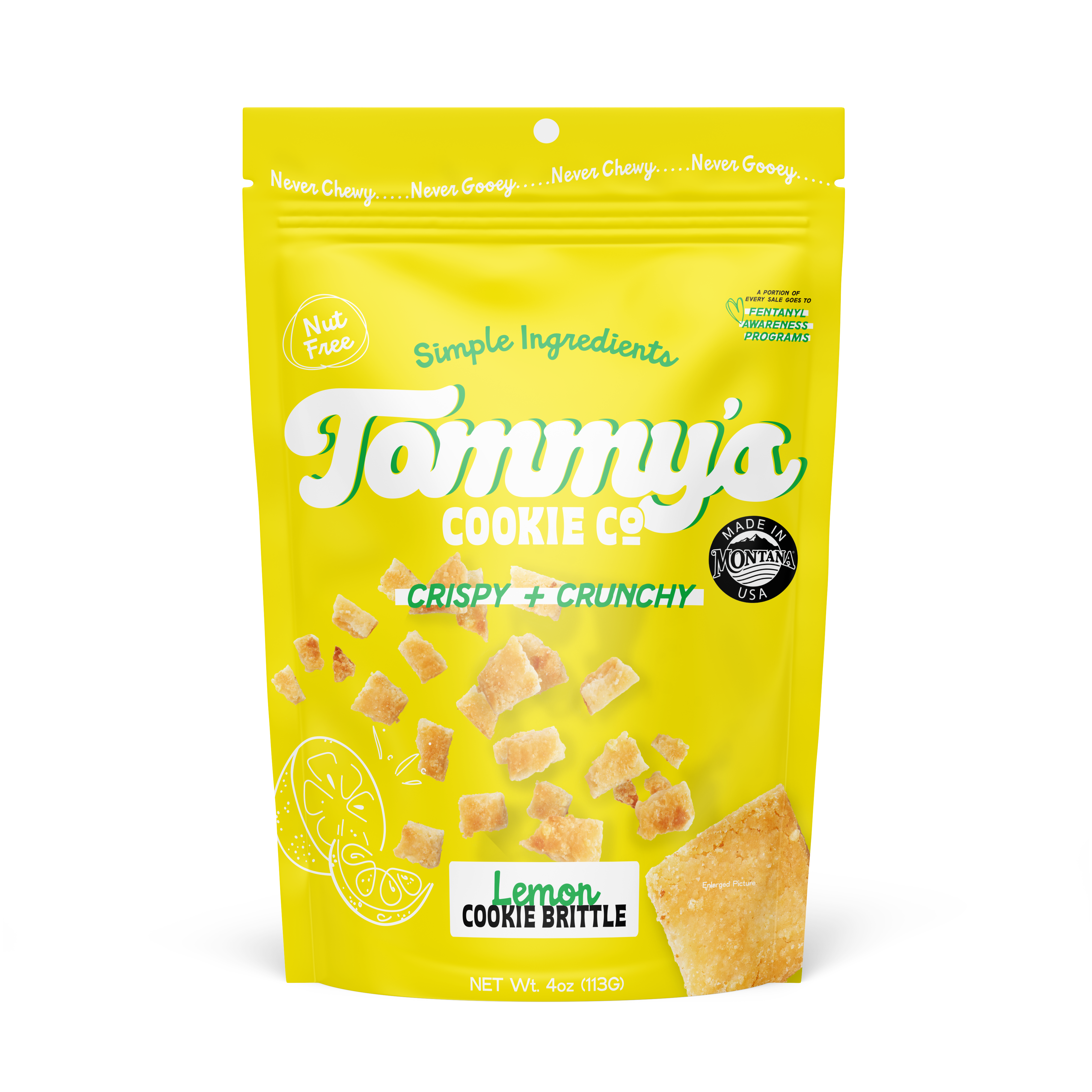 Tommy's Cookie Co. - Wholesale Cookie - Tommy's Cookie Co Lemon Cookie Brittle0