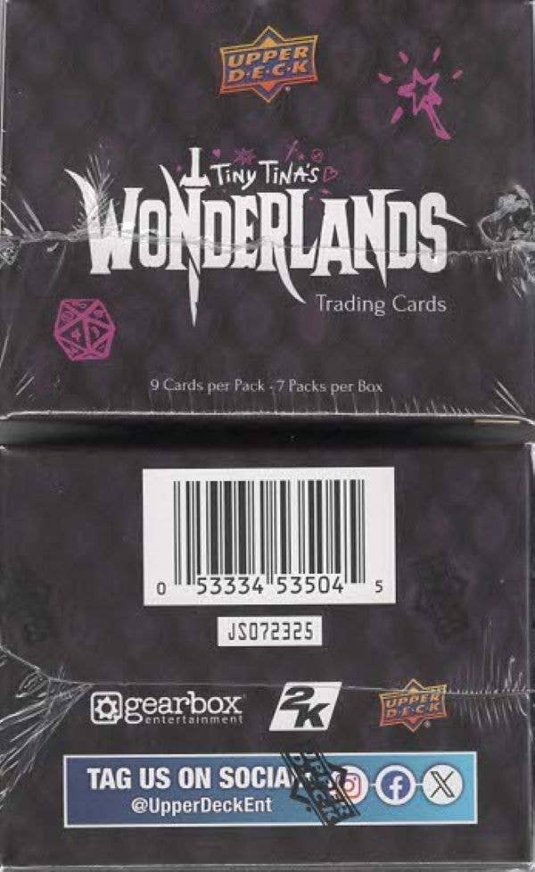 Wildwood Enterprises LLC - Wholesale Kaartspel - 2025 Upper Deck Tiny Tina's Wonderland3