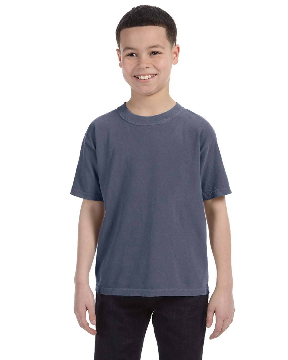 Total Apparel - Wholesale T-Shirt - Kids - Comfort Colors Garment-Dyed Youth Midweight T-Shirt | C901817