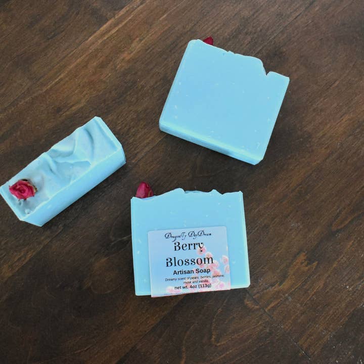Dragonfly DayDream - Wholesale Bar Soap - BERRY BLOSSOM Artisan Soap4