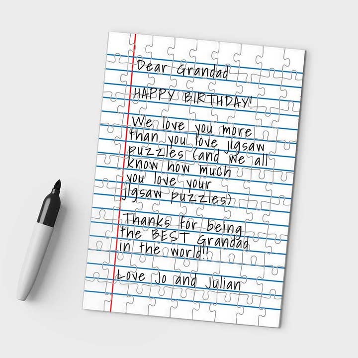 Pikkii - Wholesale Puzzle - Adult - Letter Jigsaw Puzzle | Personalised Puzzle Gift 8