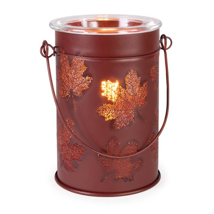 Vintage Bulb Illumination Warmer Deluxe-Fall Leaves for wholesale by Candle Warmers Etc.