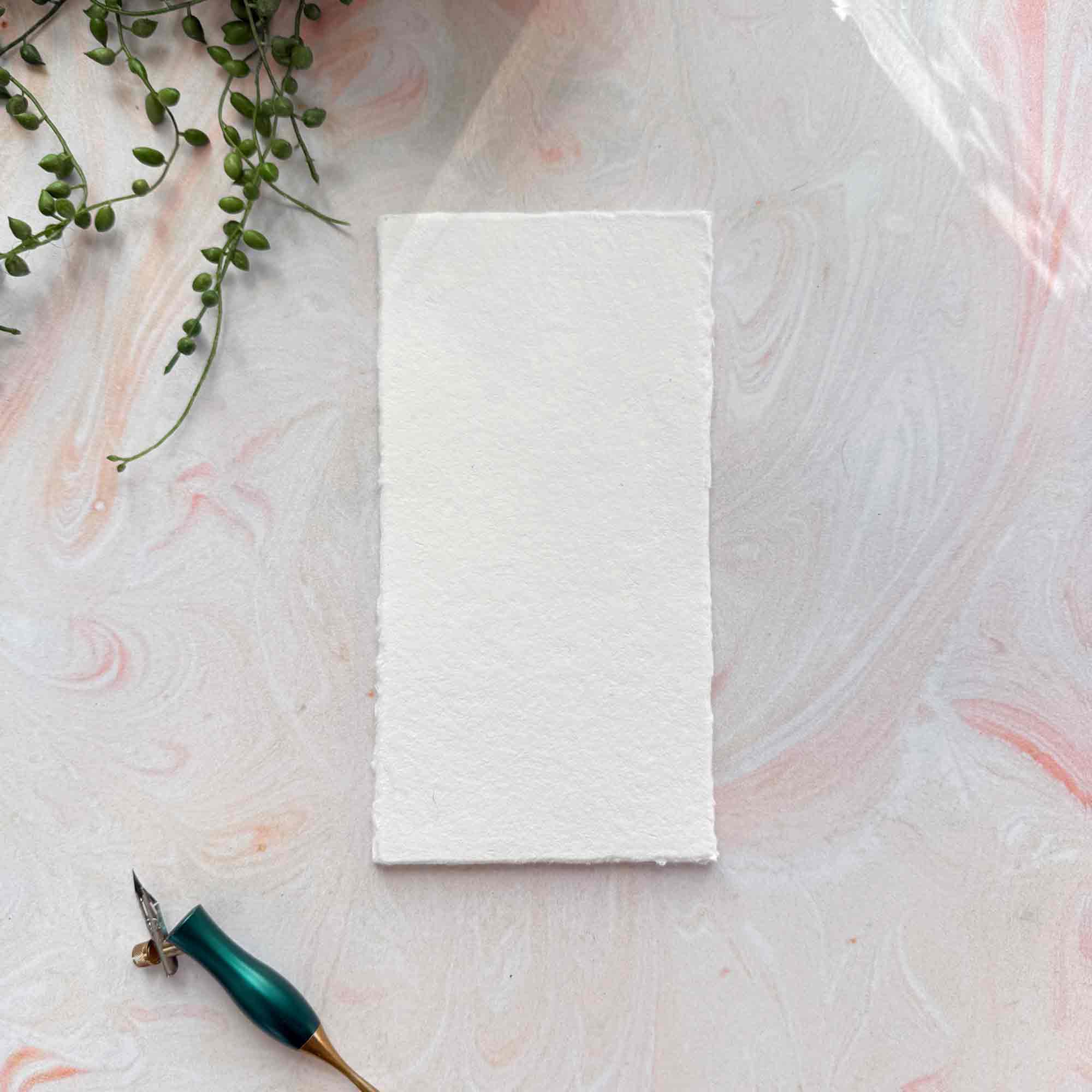 The Natural Paper Company - Venta al por mayor Papel para pintar - Papel de Acuarela - Blanco | Paquetes de Papel de Algodón Hecho a Mano9