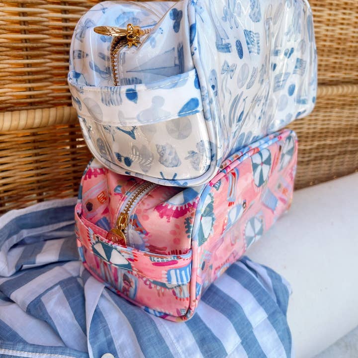 KENZKUSTOMZ - Wholesale Toiletry Bag - Women's - Clear Coat Toiletry Dopp Kit16