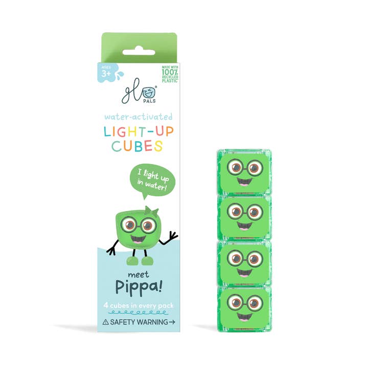 Glo Pals Pippa Light-Up Cubes for wholesale by Glo Pals