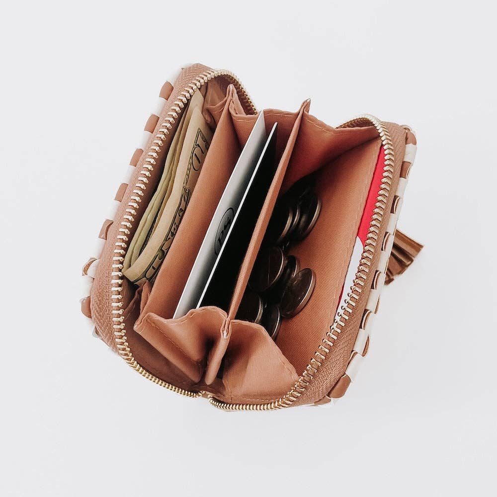 Pretty Simple - Vente Portefeuille – femme - Portefeuille Tissé Wynona en Gros2