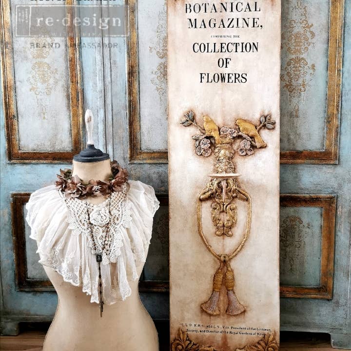 Redesign with Prima - Vente Outil de bricolage - Redesign avec des moules Prima Decor, volutes anciennes, 8 « x 5", 8 mm4