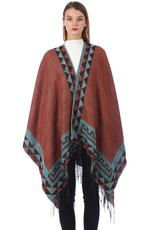 ACCITY - Wholesale Wrap - Women's - DANDY PATTERNED FASHION SHAWL WRAP_CWASC0445