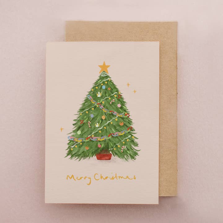 Christmas Tree for wholesale by Lib's Cards