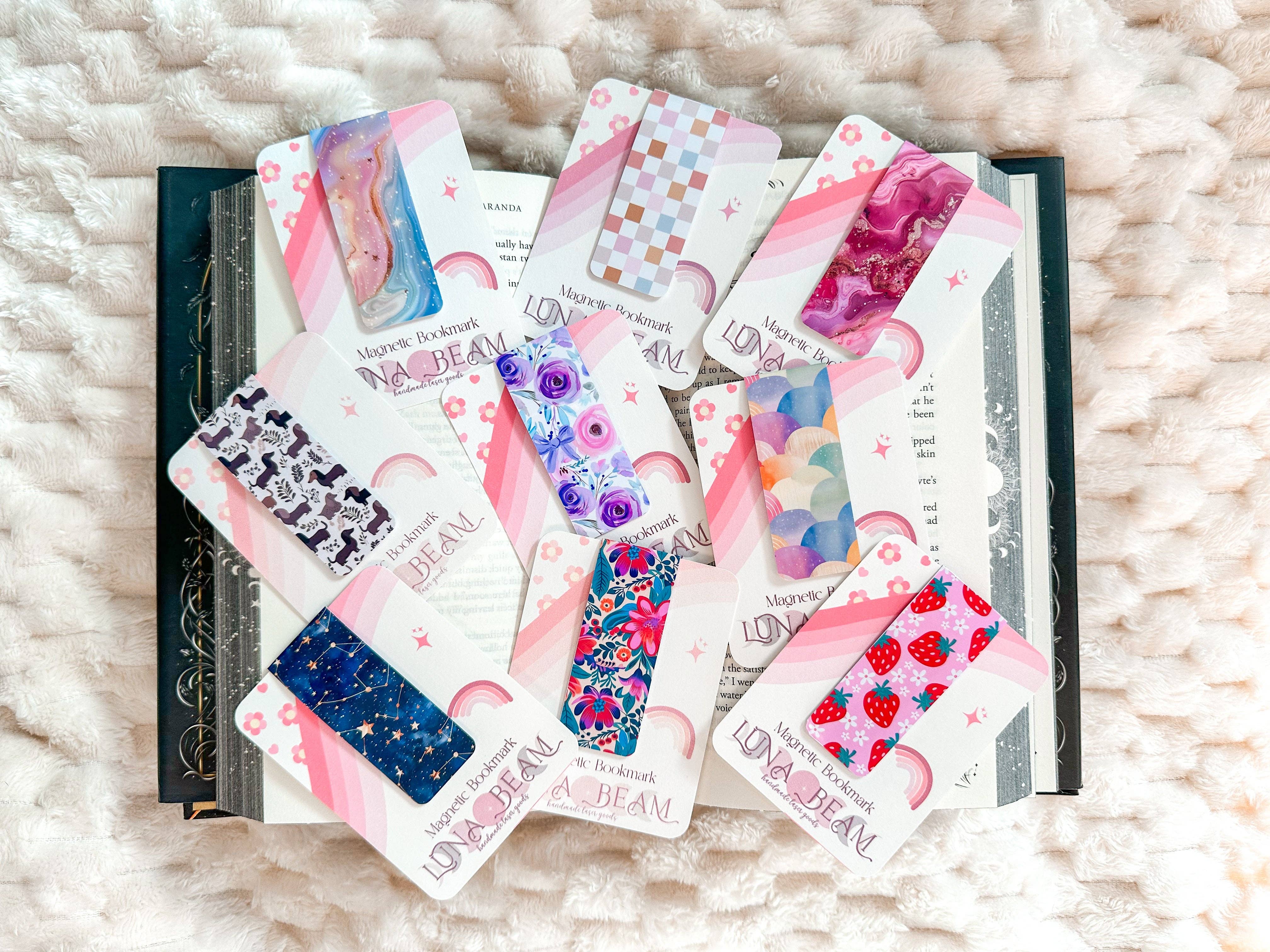 Luna Beam Creations - Wholesale Bookmark - Magnetic Bookmarks0
