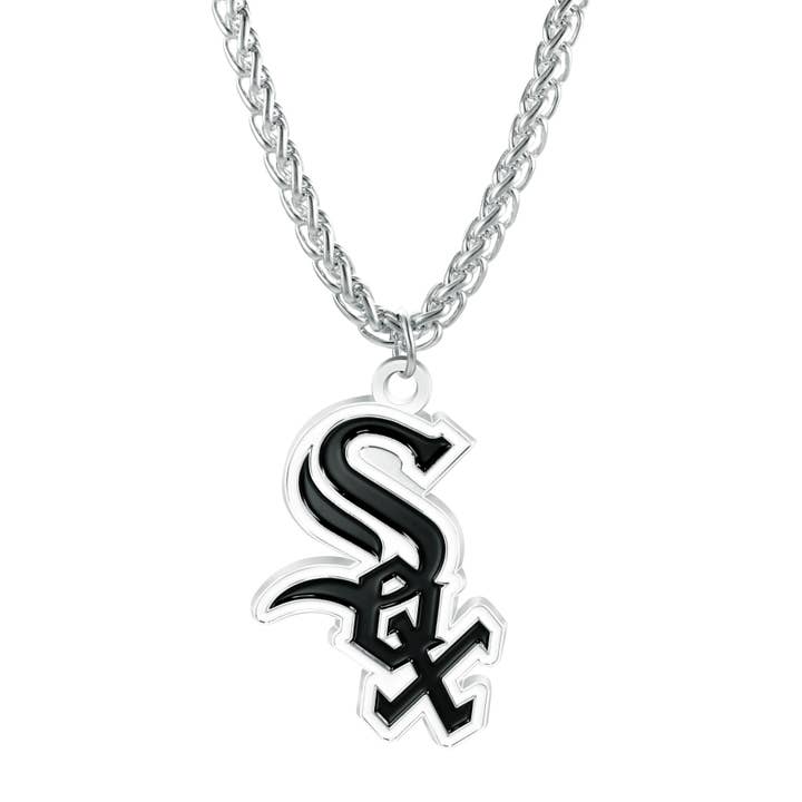 MLB Chicago White Sox Primary Team Logo Necklace for wholesale by Simran International