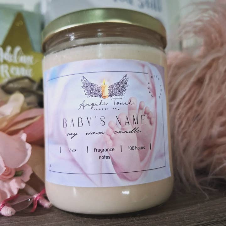 Angels Touch Candle Co. - Wholesale Jar/Filled Candle - 🕊️ Memorial Candle 🕊️