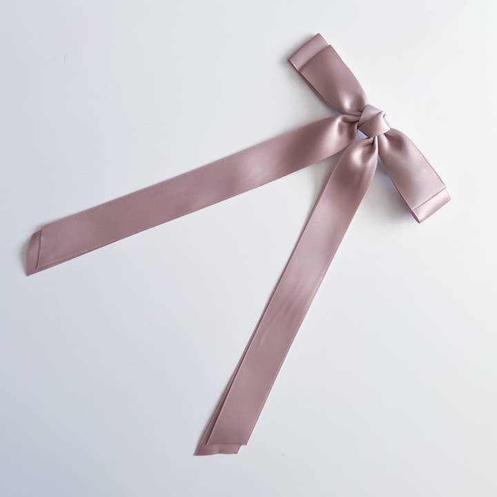 Antler & Acre - Wholesale Hair Clip - Women's - Satin Bow Hair Clip