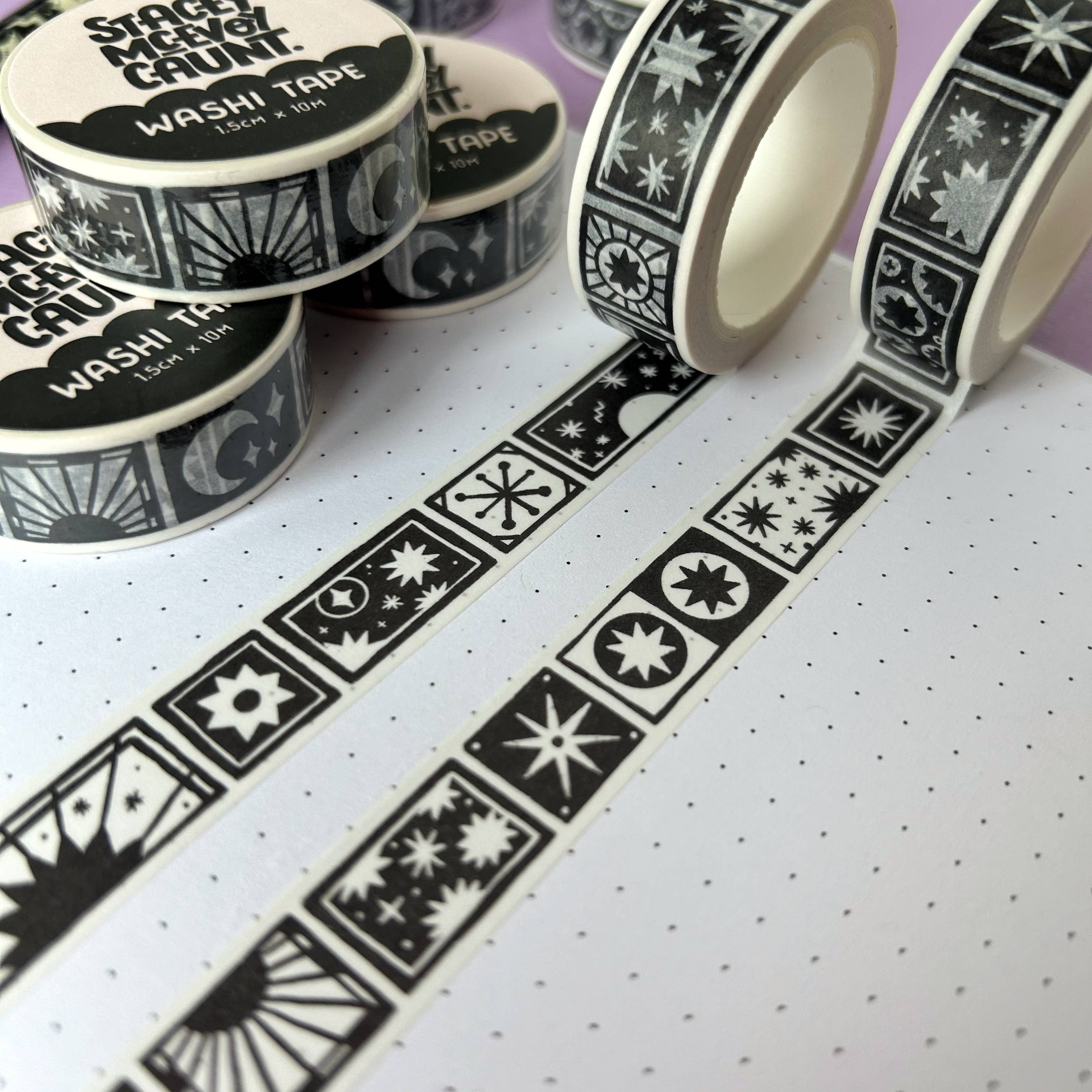 Stacey McEvoy Caunt - Wholesale Washi Tape - Moon and Stars Washi Tape3