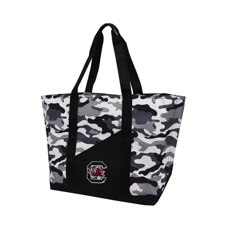 NCAA South Carolina Gamecocks Super-Duty Camo Tote for wholesale by Little Earth Productions