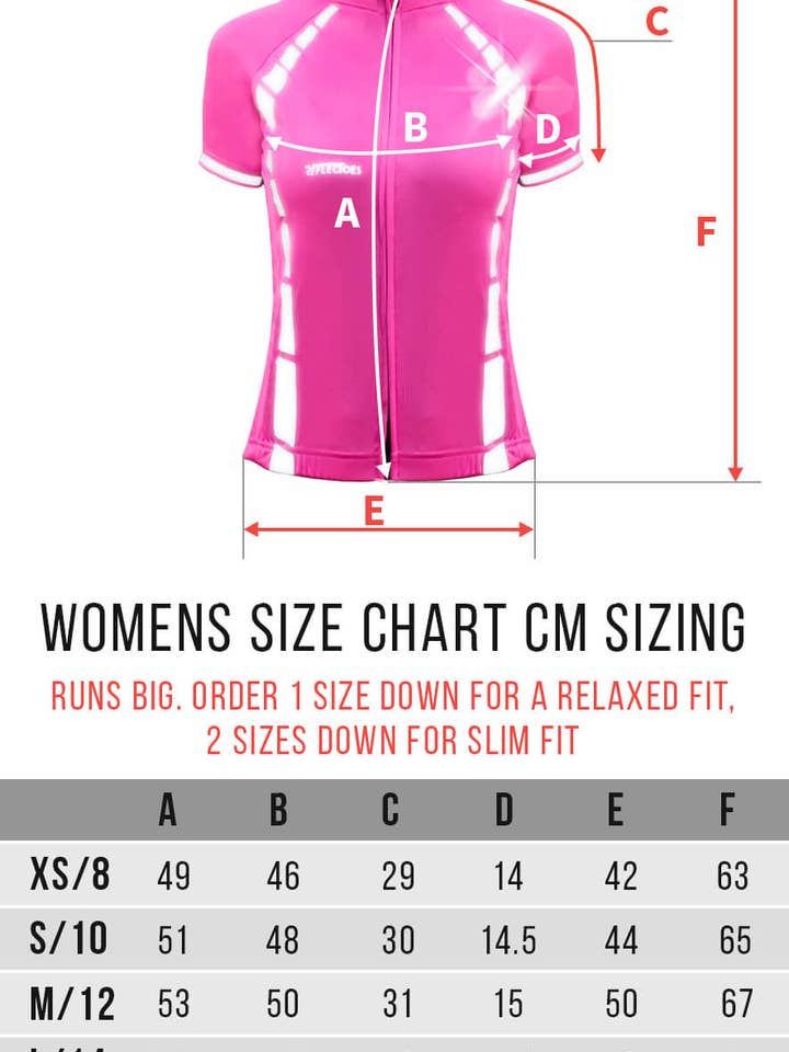 ReflecToes - Wholesale Athletic Top - Women's - ReflecToes High Visibility Cycling Jersey - Reflective Hi-Viz Cycling Shirt Men and Women8