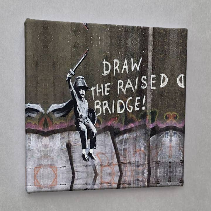 Impresión en lienzo #01421 Draw Street Art para venta al por mayor de Eicie