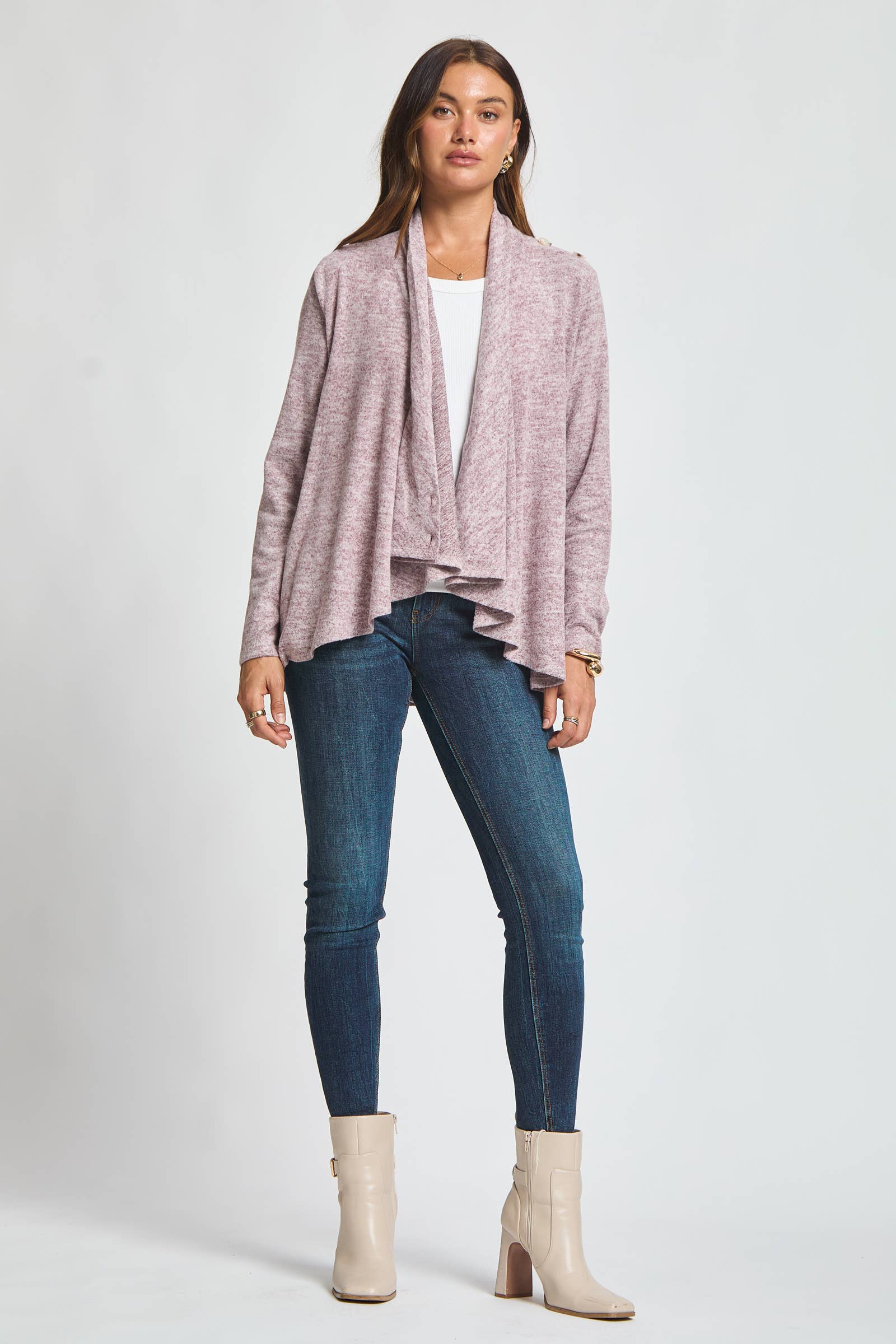 Dear Scarlett – wholesale Kofta - Dam – 2-i-1 Mjuk Tröja/Kofta med Flera Användningsområden24