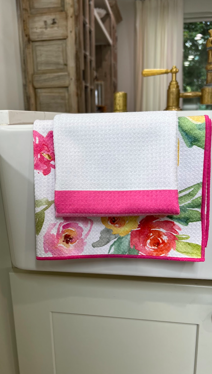 Bloom Towels - Vendita all'ingrosso Strofinacci - Petali dipinti B1006