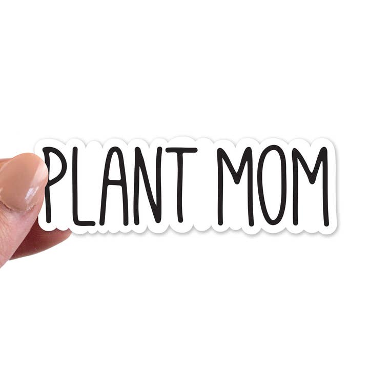 Plant Mom | Sticker for wholesale by by brie