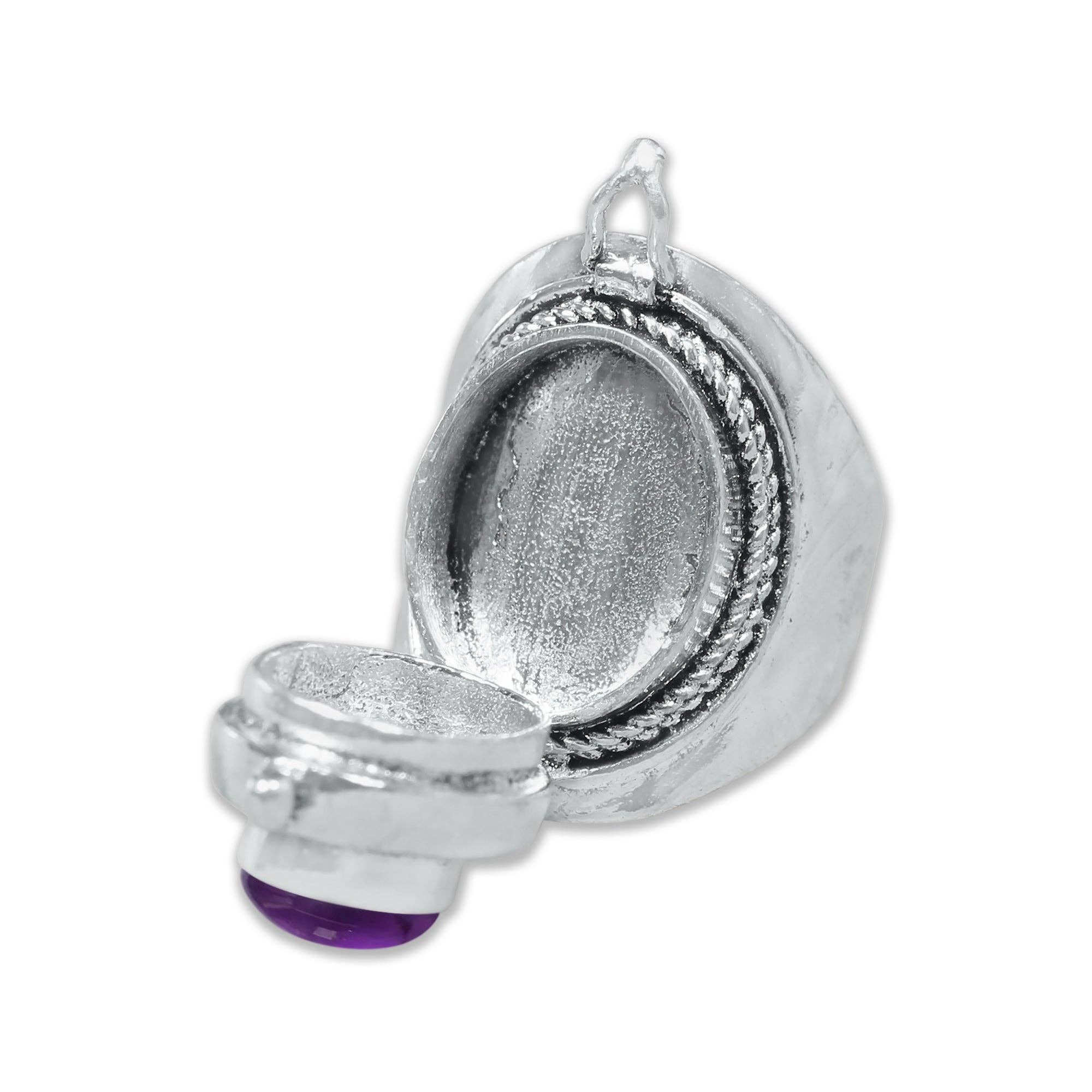 Handmade Jewels - Vendita all'ingrosso Anelli cocktail/statement - Anelli a Scomparto Placcati in Argento Fatti a Mano – Anelli Veleno con Scomparto Nascosto1