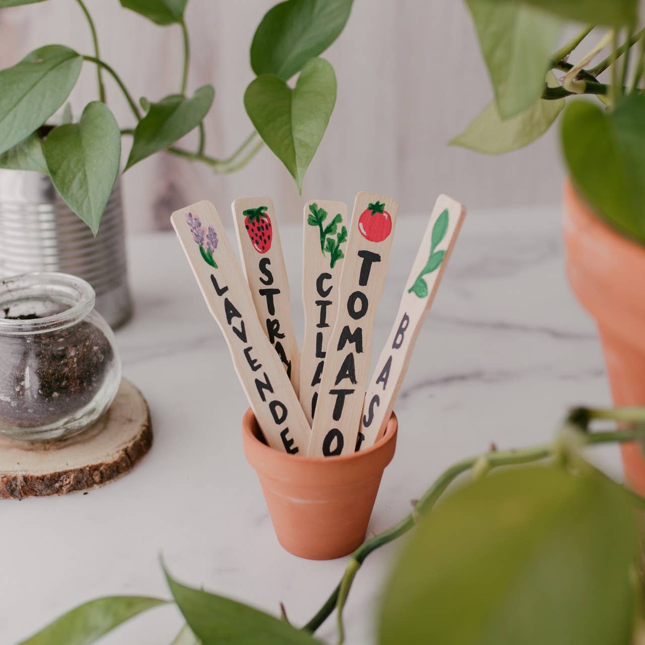 Woodpeckers Crafts - Wholesale Craft Supplies - Wood Paint Sticks9