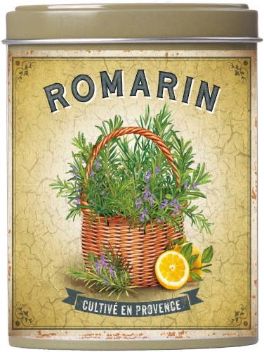 French Feast - Wholesale Herbs - Esprit Provence · Rosemary from Provence, tin