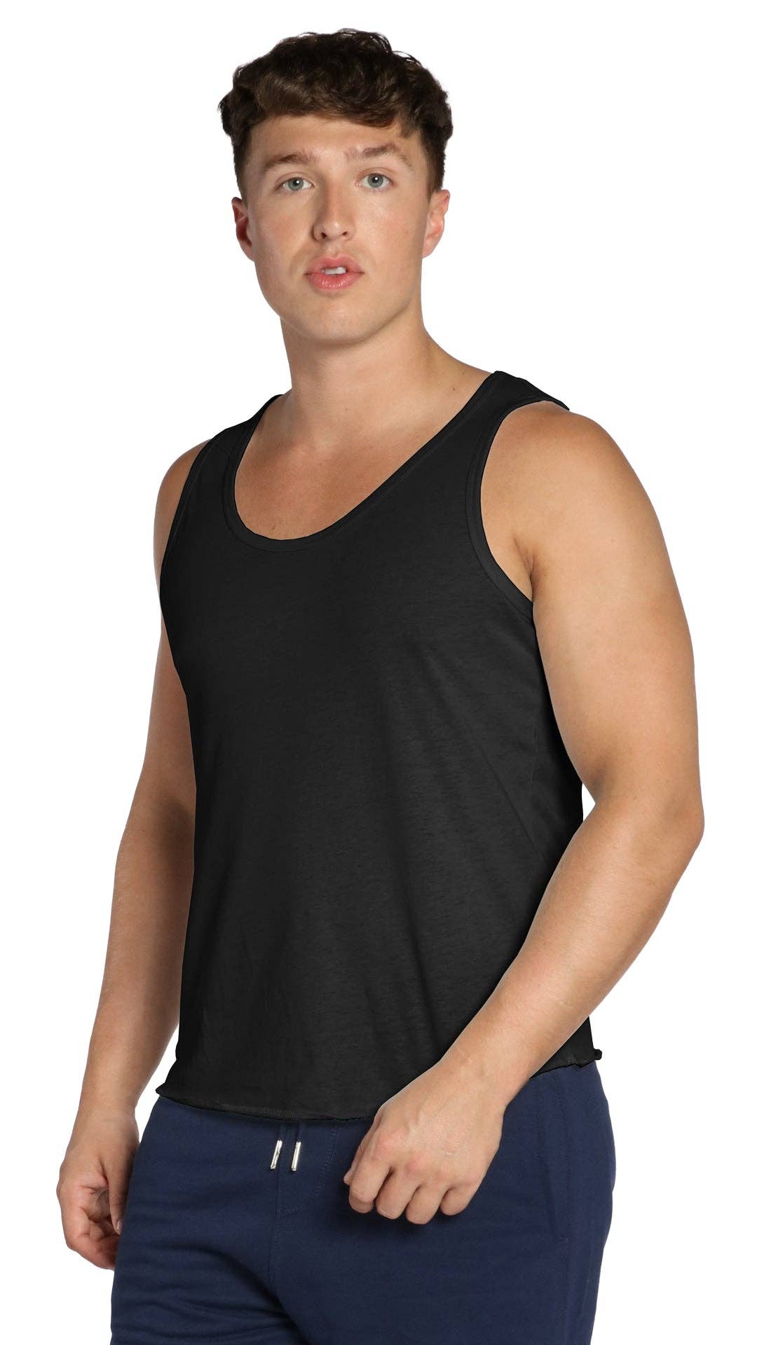 REMOVED BRAND – wholesale Tank top – Men's – Men's Solid Tank 1862