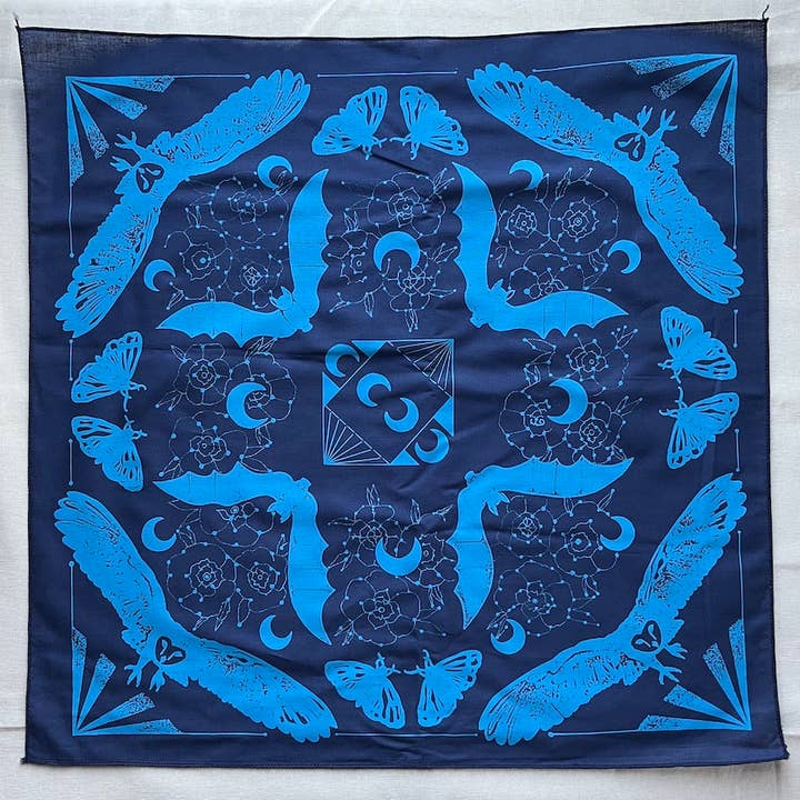 Ponderosa Art Co - Wholesale Bandana - Unisex - Screen Printed Bandana16