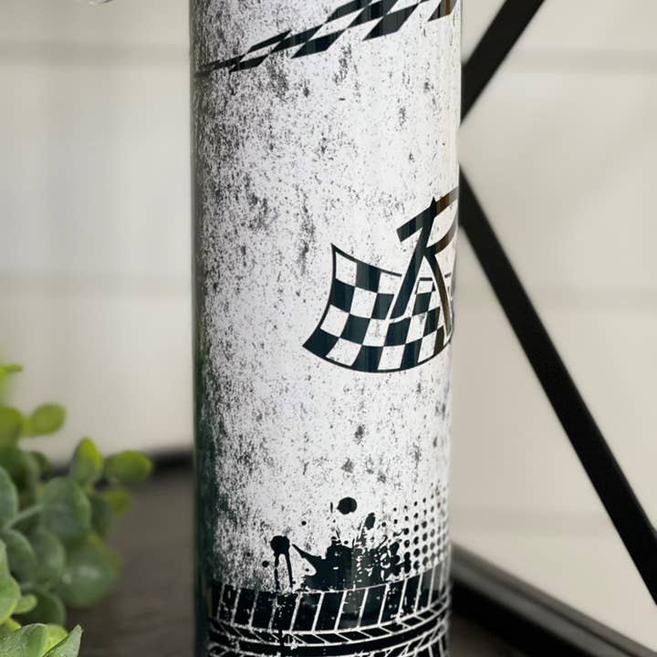 CMD Wholesale - Wholesale Insulated Mug/Tumbler - Weekends Are For Racing 20oz Skinny Tumbler2