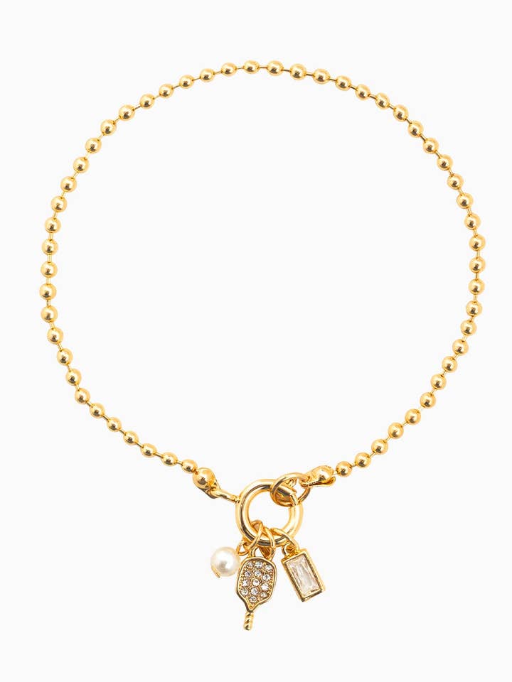 Sports Tennis 3 Charme Perlearmbånd for engroshandel hos Sessori