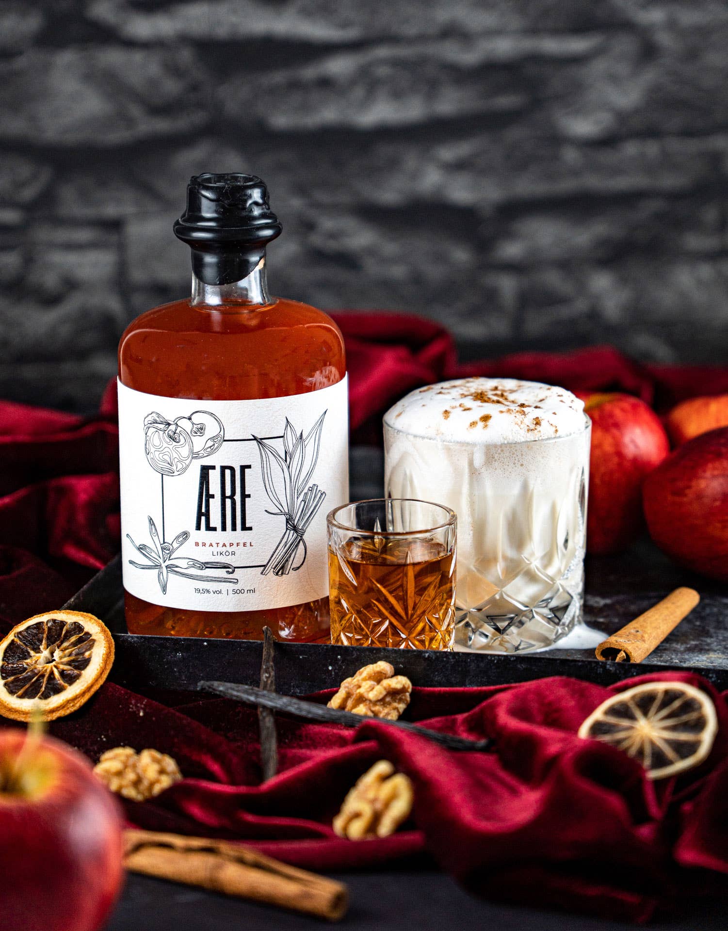 AERE KORN - Wholesale Liqueur - Baked Apple Liqueur | Winter Apple | Christmas Liqueur | 500 ml2