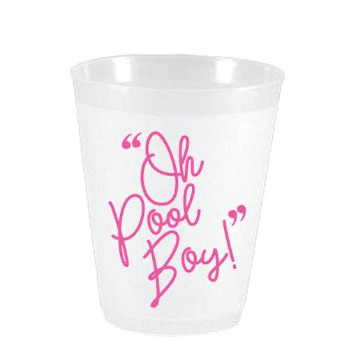 Sassy Cups - Wholesale Disposable Cup - Oh Pool Boy FF