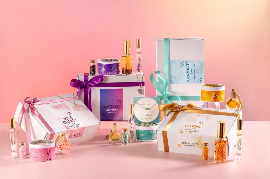 THE NATURAL EXPERIENCE – wholesale Gift box – All- 4 Gift Boxes, 1 Beautiful Bundle – Save Over $300!0