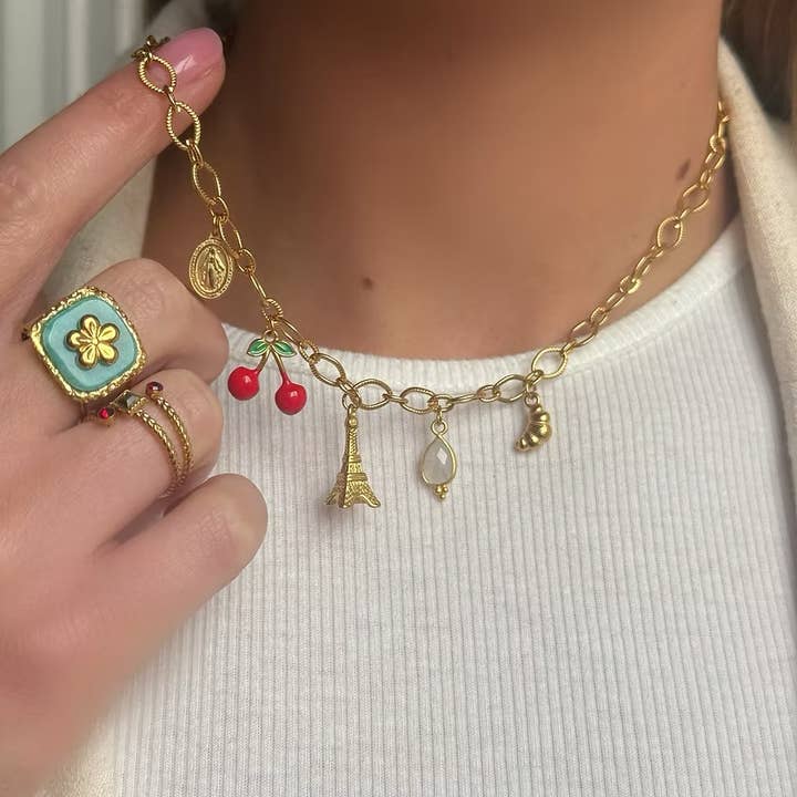 Halsketting Isalie voor wholesale door Horizonandjoyas