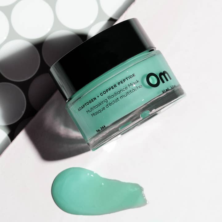 Om Organics Skincare - Wholesale Skincare Face Mask - Adaptogen + Copper Peptide Multitasking Radiance Mask