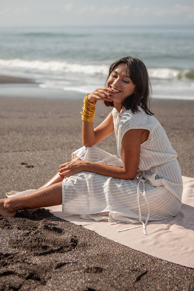 SHANSHAN – Engroshandel Armbånd – Kumali armbånd med mantra i guld9