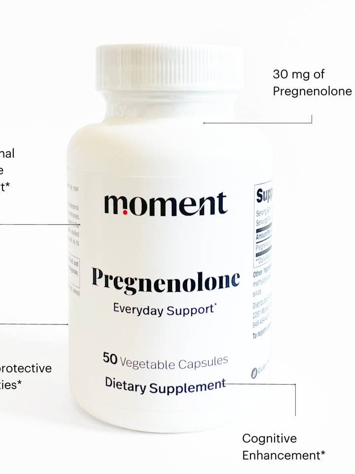 Moment Health Prégnénolone 30 mg pour la vente par Moment Health