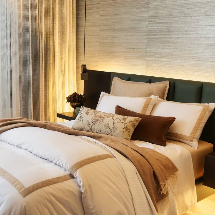 Domani Home – Großhandel Bettwäsche-Set – DH Classic Hotelwäsche-Set, 4-teilig, Perlmuttfarben3