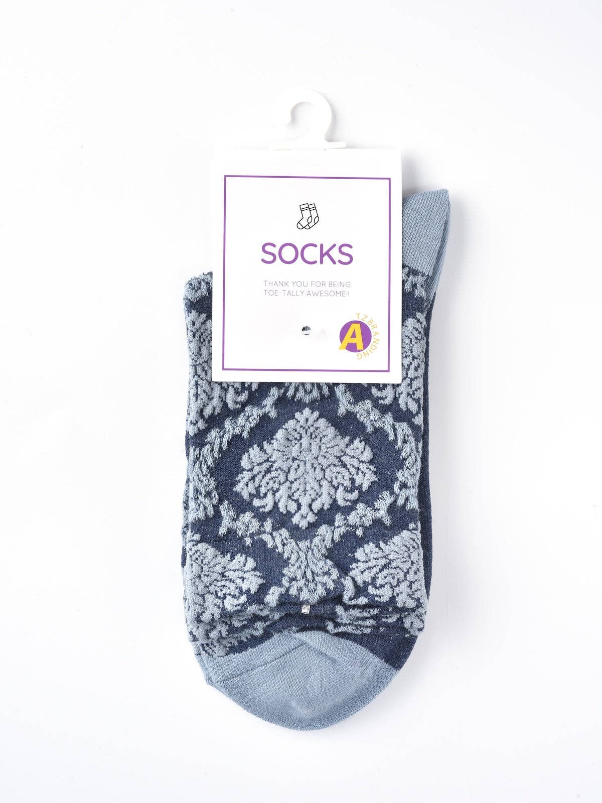 Funkyrel® Atzbranding Limited - Wholesale Socks - Women's - Rufia – Capsule Textured Jacquard Crew Socks5