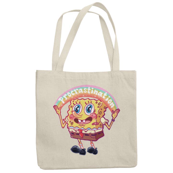 Bolso de mano Spongebob Squarepants Procrastination para venta al por mayor de Lucky Mfg. Co.