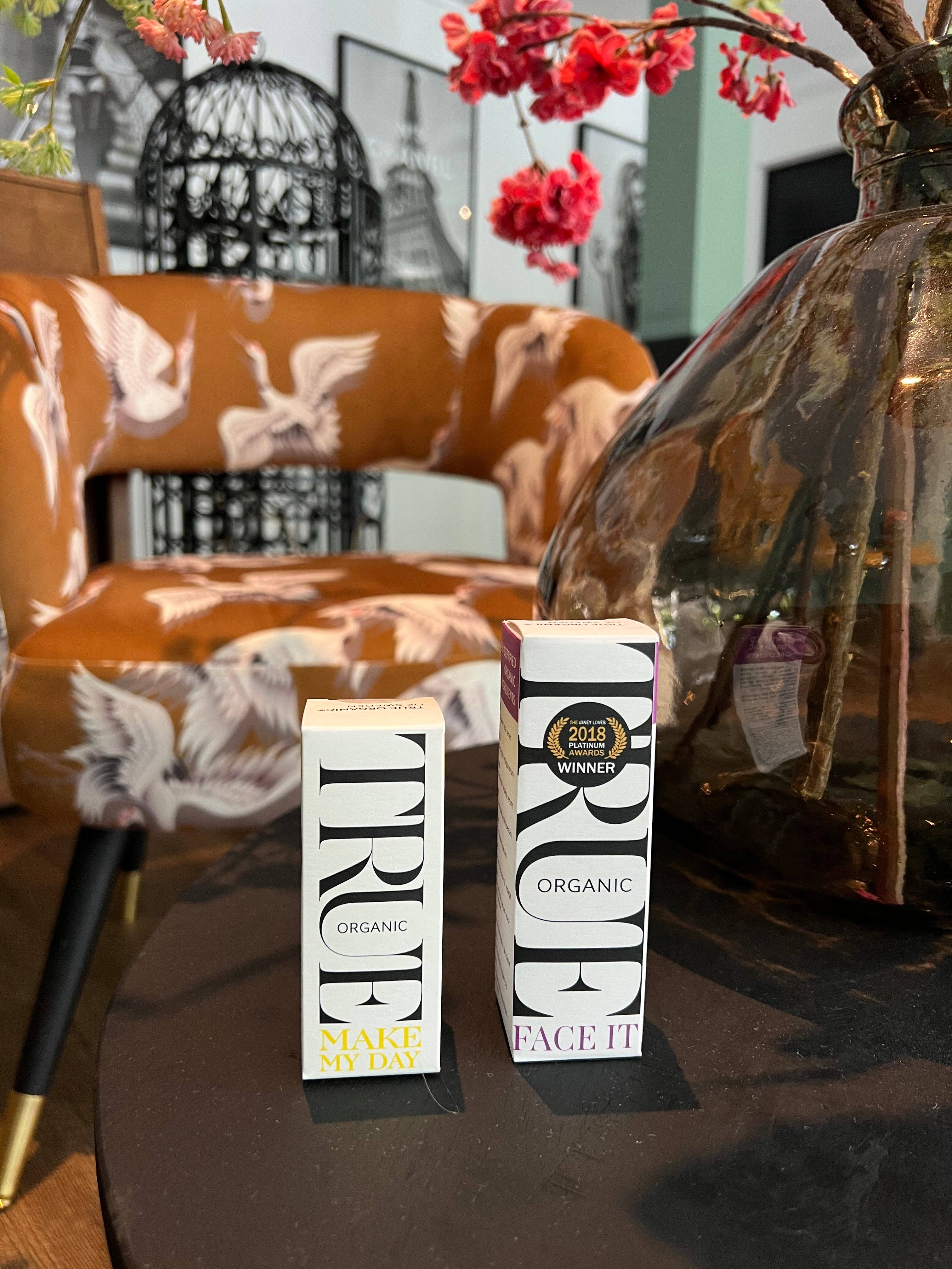 True organic of Sweden USA - Wholesale Facial Serum/Concentrate - Face It - A fast absorbing potent organic serum with a high concentration of active ingredients4