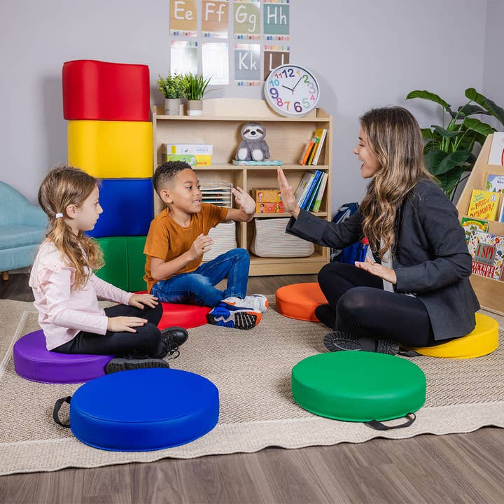 Bintiva - Wholesale Floor Pillow - Bintiva Vinyl Floor Cushions4