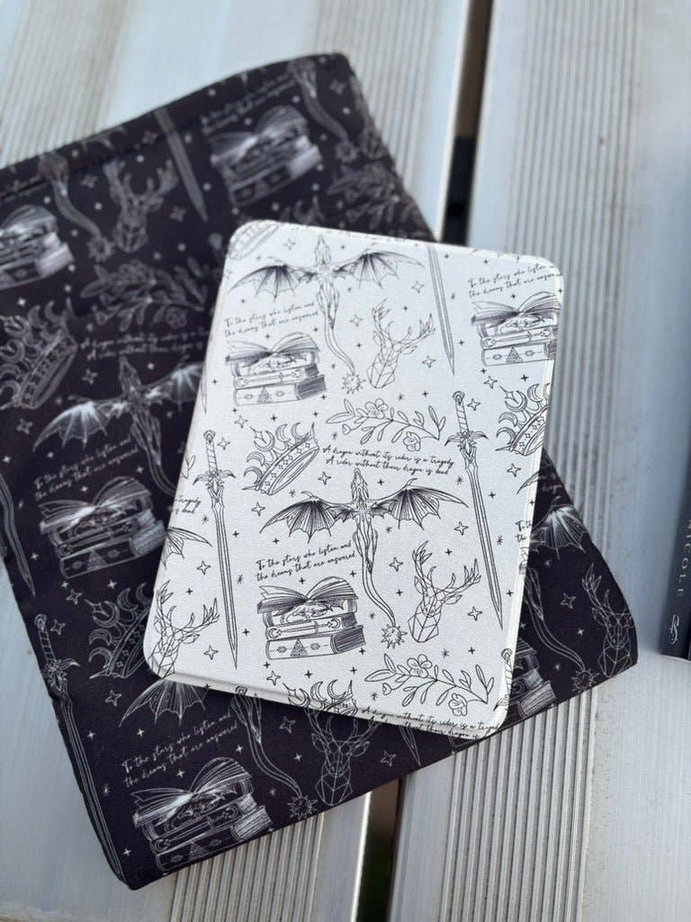 Awfullynerdy.co - Wholesale Book Cover - Romantasy Inspired Book & Kindle Sleeve – Protect Your Reads in Style3