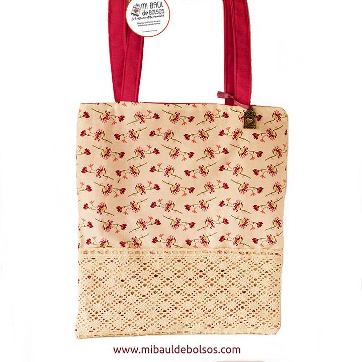 Tote taske „nelliker“ for engroshandel hos Mi Baúl de Bolsos