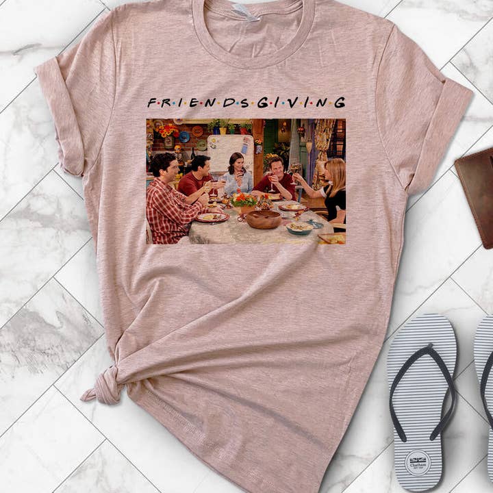 Friendsgiving - Camiseta de fiesta de Acción de Gracias Funny Friends para venta al por mayor de House Of Rodan