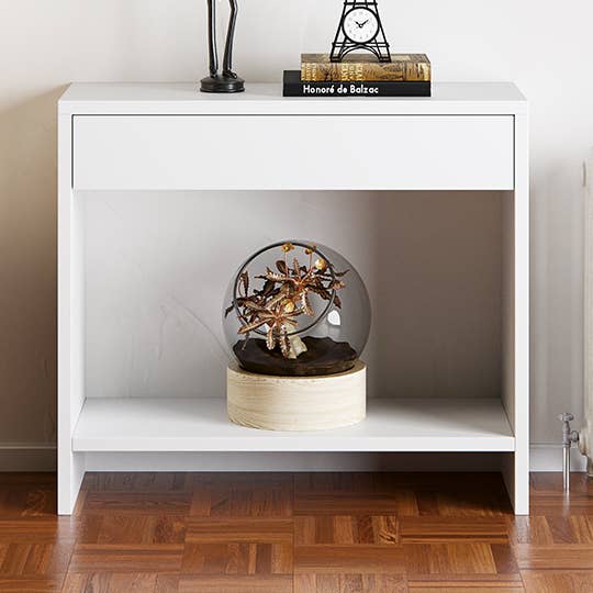 Aparador Osaka com 1 gaveta e prateleira de 100 cm por atacado de PortobelloStreet