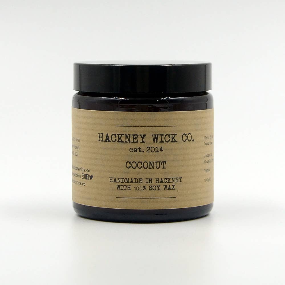 Hackneywickco – wholesale Jar/filled candle – Hackney Wick Co Soy Wax Coconut Candle0